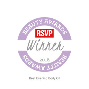 RSVP winner Holos Best Evening Body Oil 2016