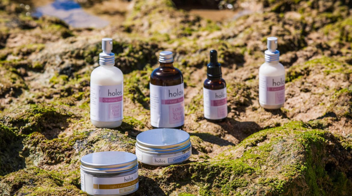 Aromatherapy skincare Love Your Skin range by Holos