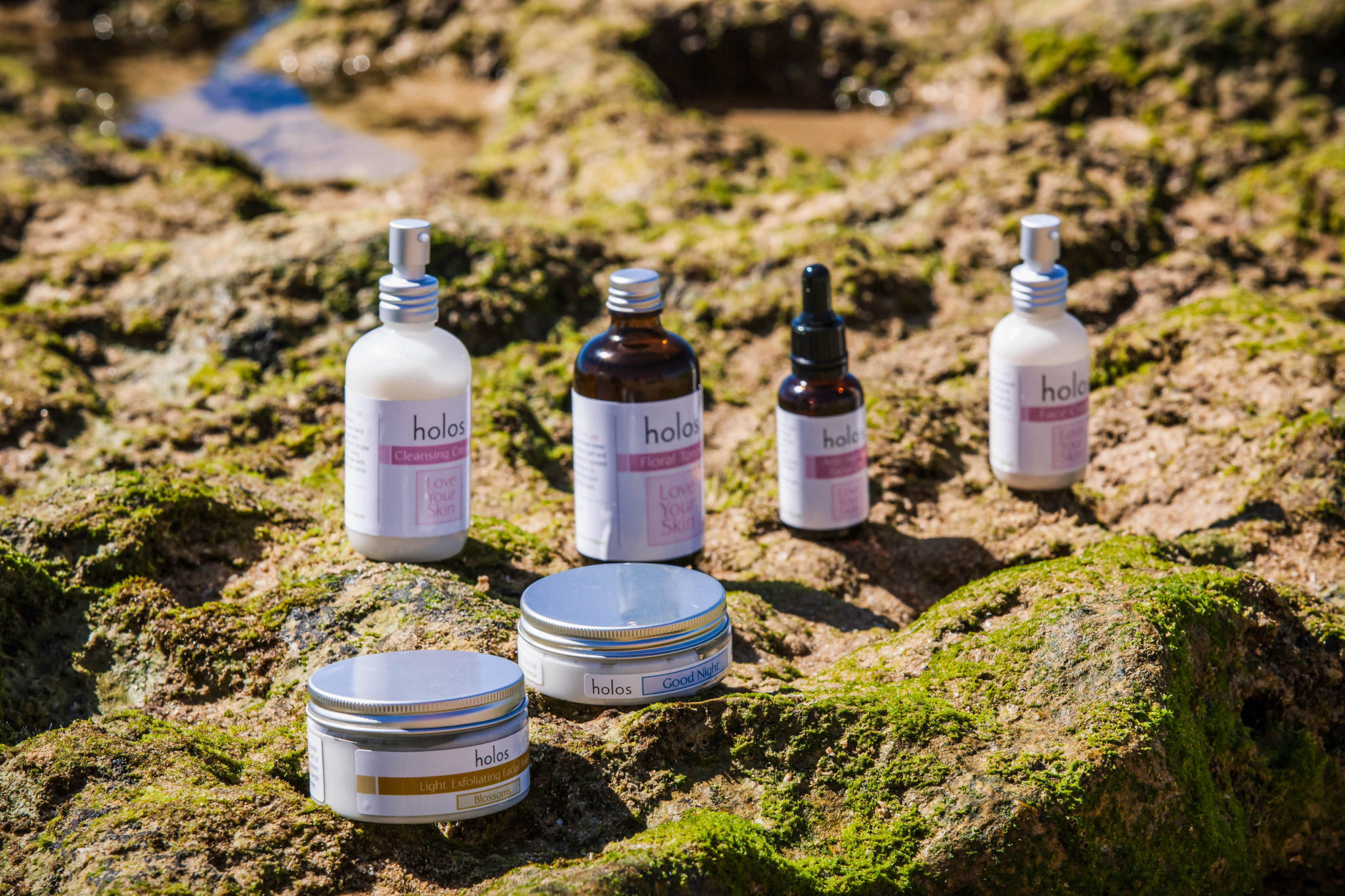 Aromatherapy skincare Love Your Skin range by Holos