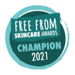 Free From Skincare Award_Champion_2021