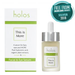 Holos This is More hyaluronic acid Serum awared by Free From Skincare