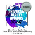 Silver Winner 2024 Universal Beauty Awards Best Exfoliant